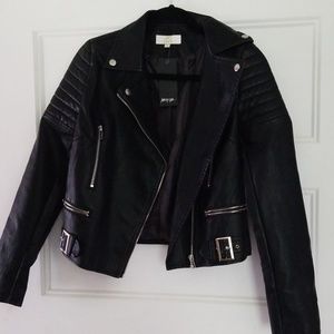 NWT Vegan Leather Jacket Nasty Gal JCL